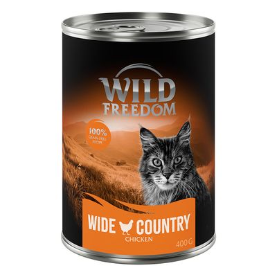 Wild Freedom Adult Mixed Trial Pack 6 x 200g Mixed Pack I (Chicken, Pollock, Lamb, Rabbit, Game)