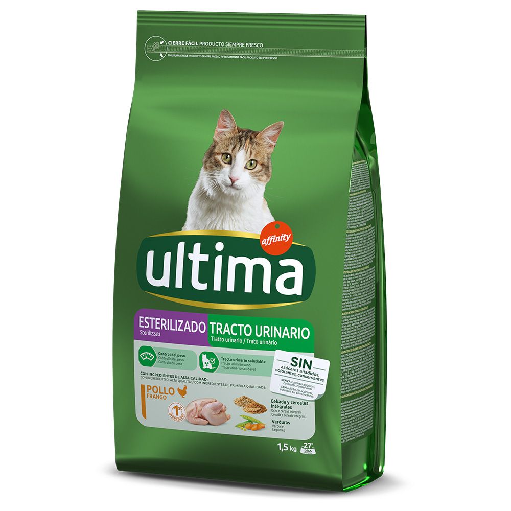 Ultima Cat Sterilised Urinary - Chicken 1.5kg