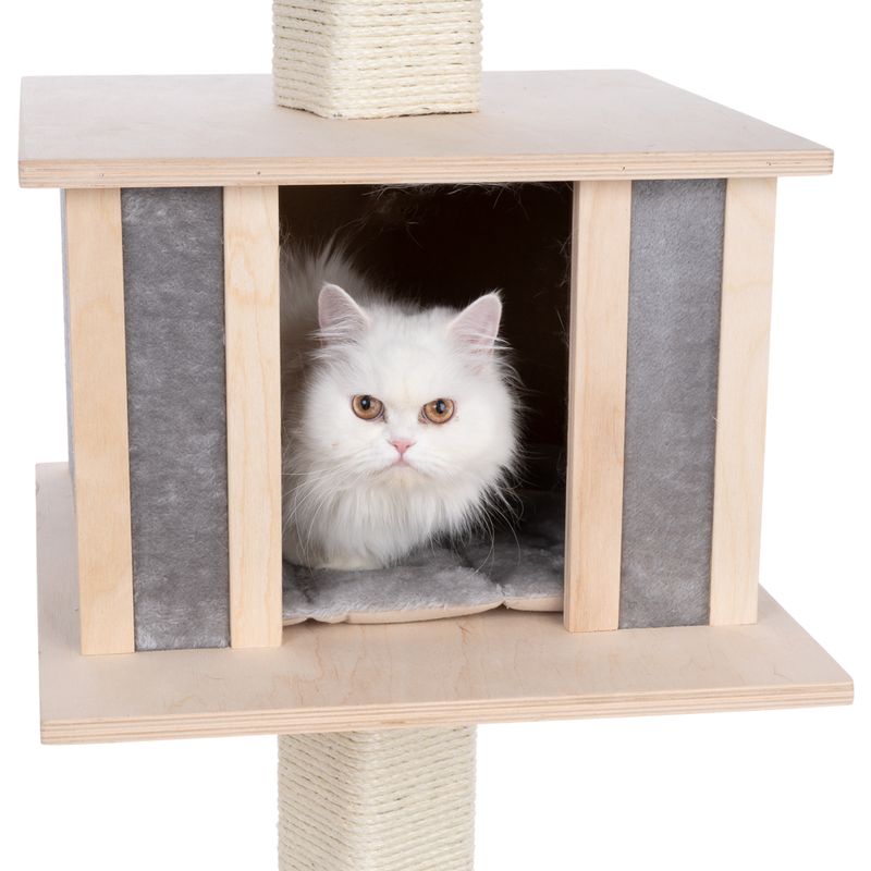 Natural Paradise Ceiling Cat Tree - Orchid Vanda Cream