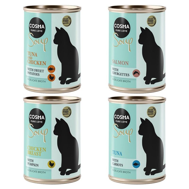 Cosma Soup 6 x 100g Mix 2 (4 Varieties)