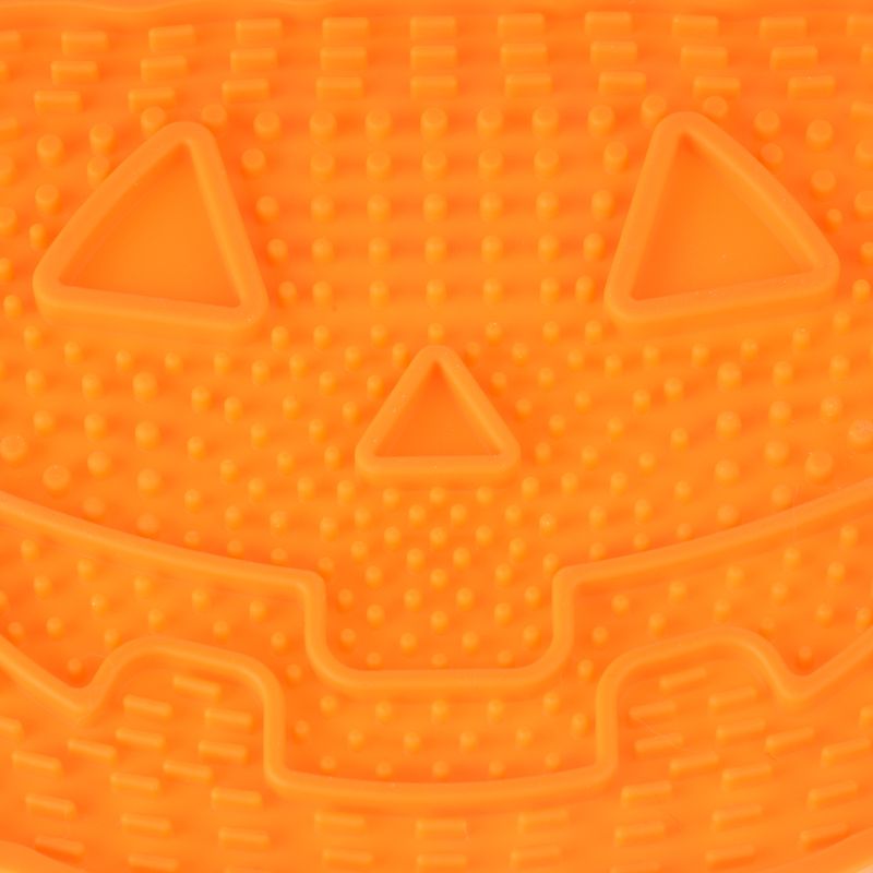 TIAKI Pumpkin Silicone Lick Mat 23 x 16.5 x 1cm (L x W x H)