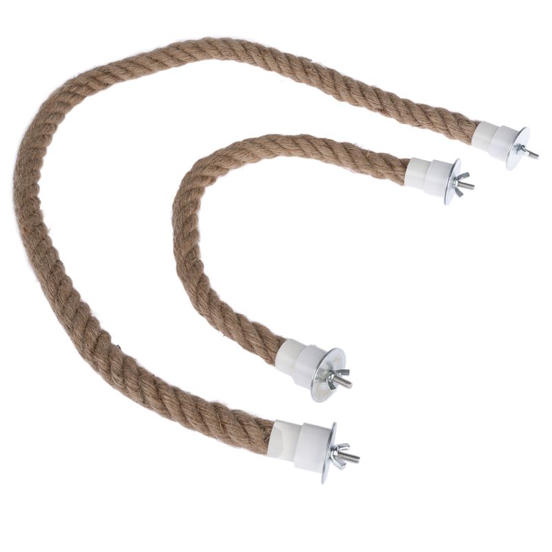 TIAKI Natural Jute Perch Size S: diameter 1.9 x (L) 45 cm