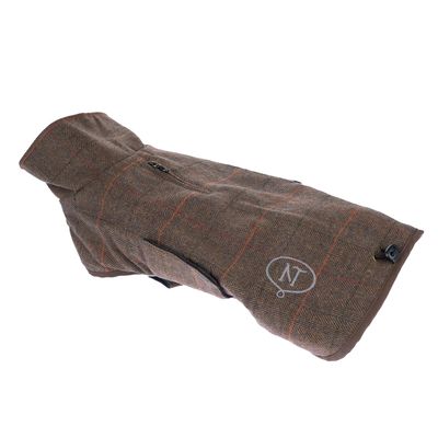 Nomad Tales Bloom Tartan Dog Coat Back length: approx. 35cm