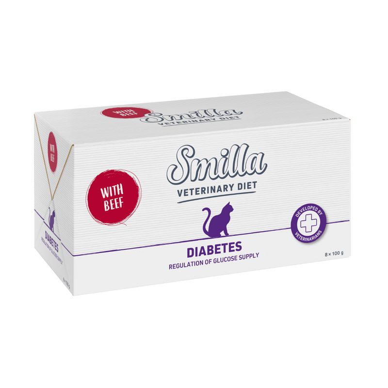 Smilla Veterinary Diet Diabetes 8 x 100g