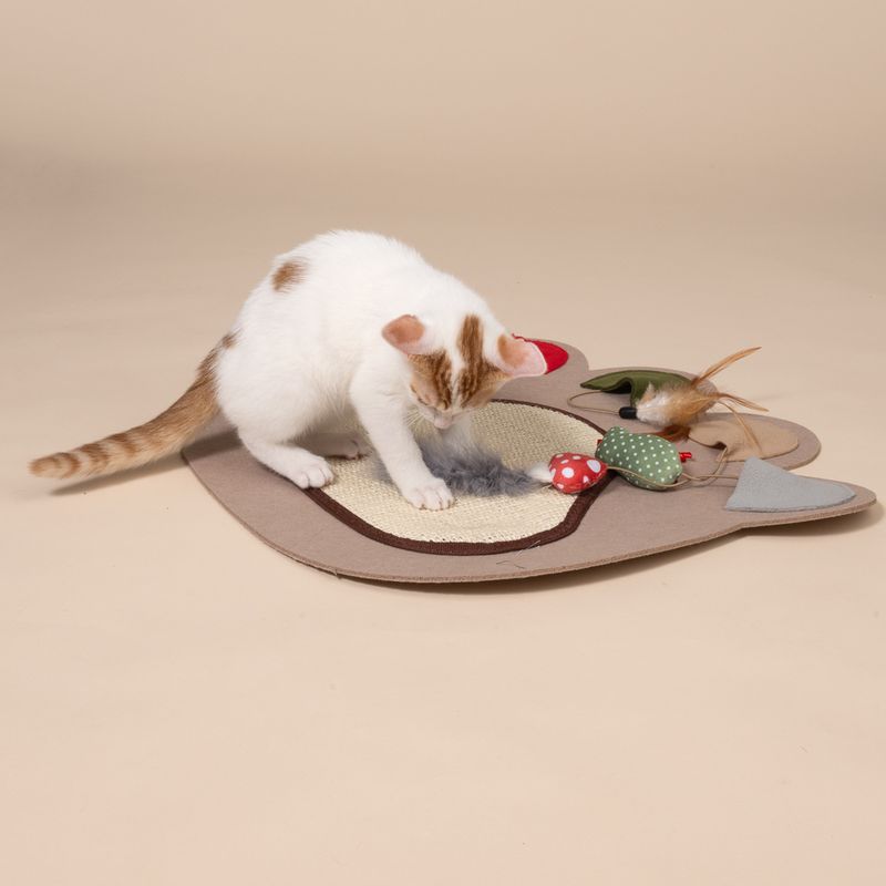 TIAKI Pawprint Interactive Mat for Cats 1 Mat