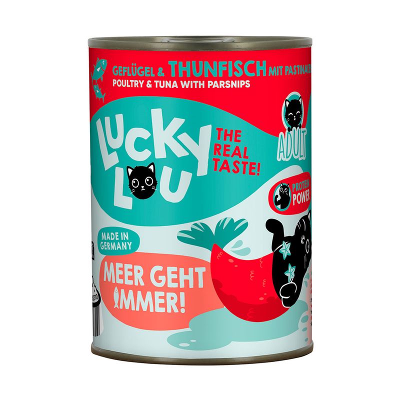 Lucky Lou Adult 6 x 400g Poultry