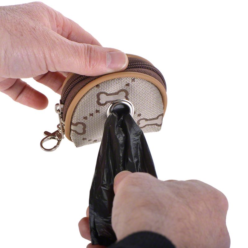 Dog Poop Bag Dispenser – bone pattern Dispenser with bags