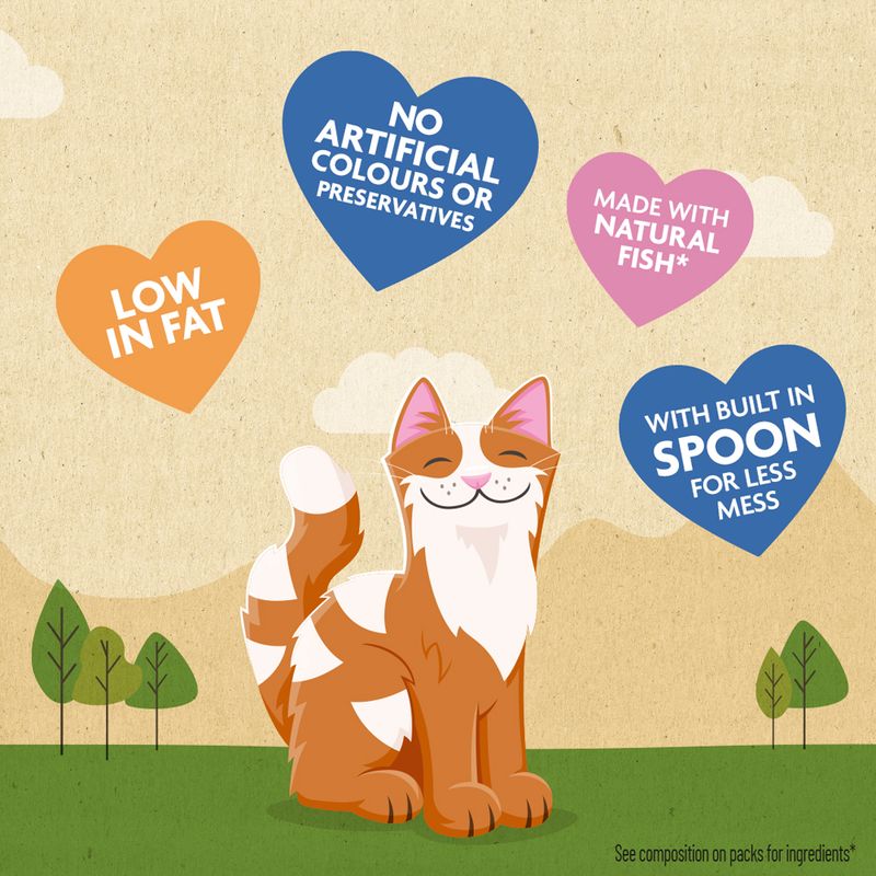 Meowee! Savoury Spoonables 4 x 14g Tuna