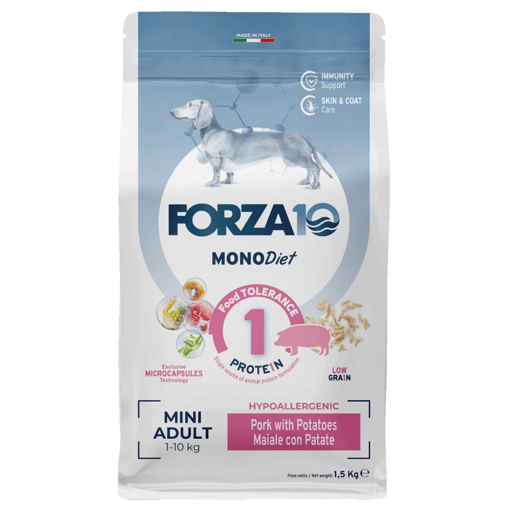 Forza10 Mini Diet Low Grain with Pork & Potato 1.5kg