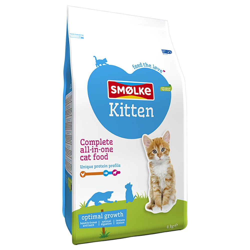 Smølke Kitten Economy package: 2 x 4 kg