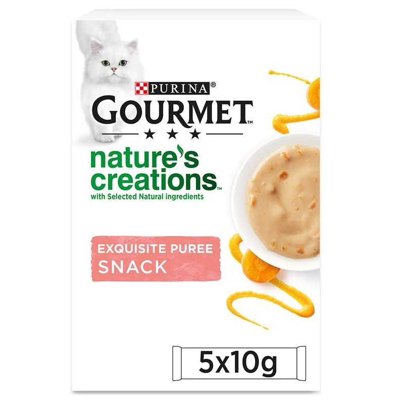 Gourmet Nature's Creations Snack 5 x 10 g Salmon and carrots