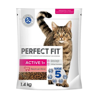 Perfect Fit Active 1+ Rich in Beef 1.4kg