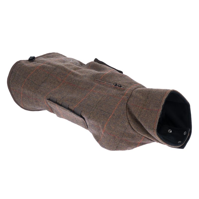 Nomad Tales Bloom Tartan Dog Coat Back length: approx. 35cm