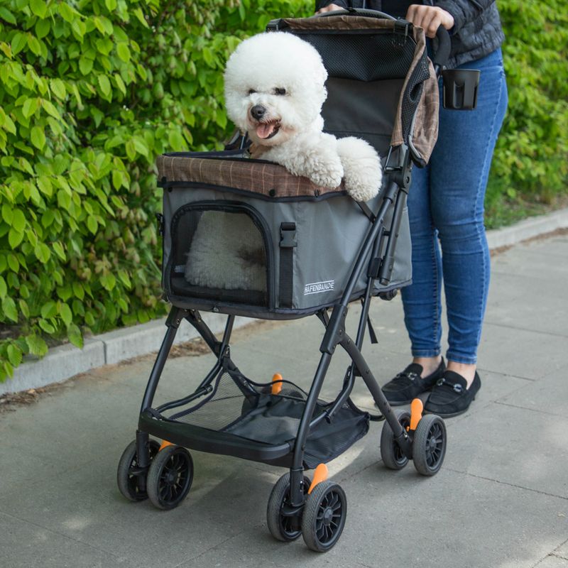 HAFENBANDE Pet Buggy Sailor light brown / taupe