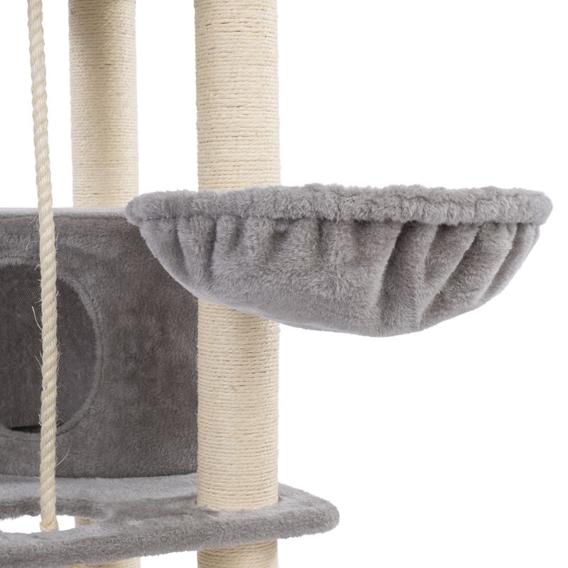 zooplus Basics XL Scratching Post Grey