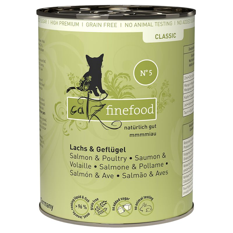 catz finefood Can Mixed Trial Pack 6 x 400g Mixed Trial Pack I