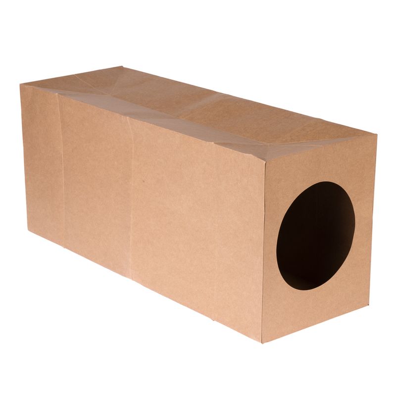 zooplus Basics Paper Cat Tunnel 65 x 27 x 22 cm (L x W x H)