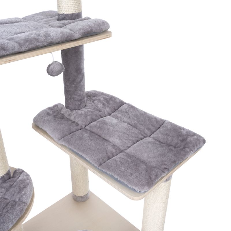 TIAKI Milo Cat Tree Light Grey