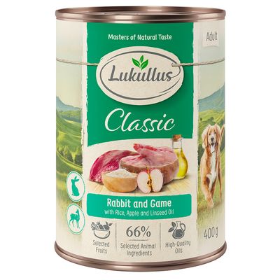 Lukullus Rabbit & Game 6 x 800g