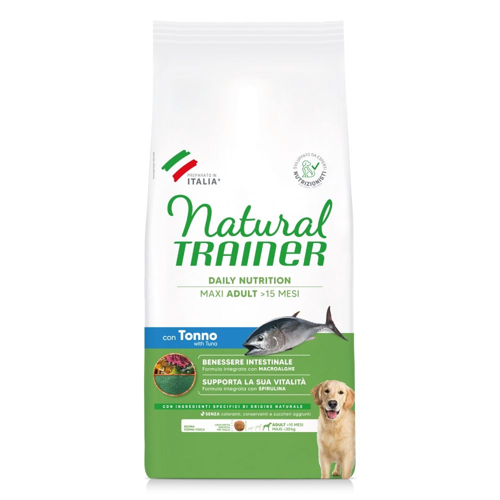 Natural Trainer Adult Maxi with Tuna 12 kg