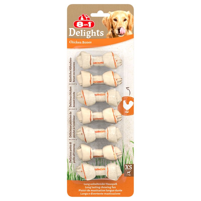 8in1 Delights Bones XS (21 Bones)