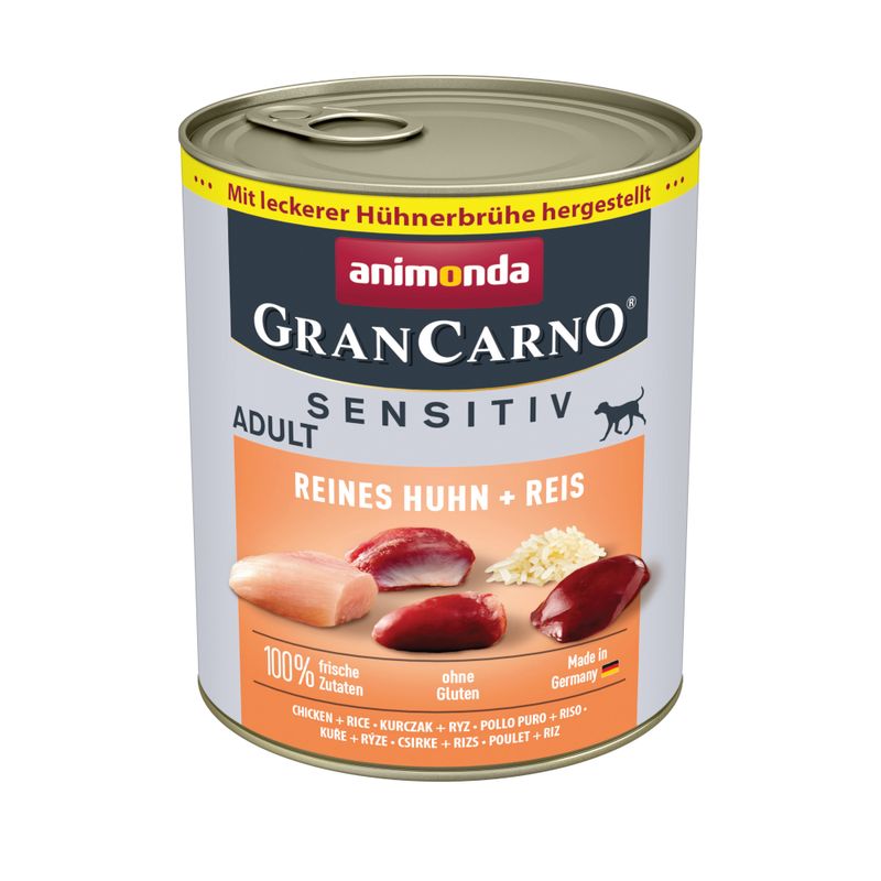 animonda GranCarno Sensitive Adult 6 x 800g Pure Beef & Potatoes