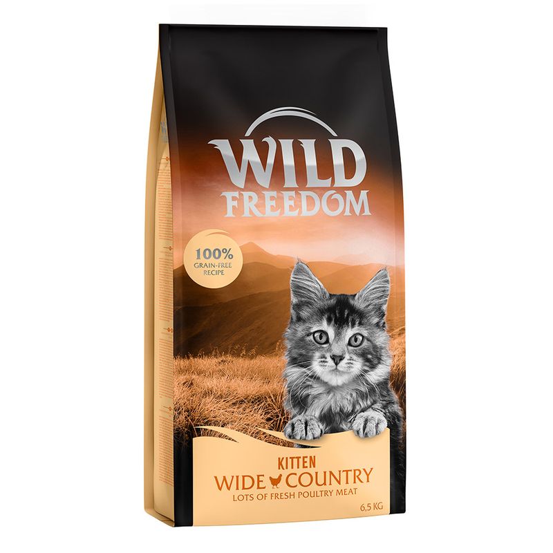Wild Freedom Grain-Free Dry Cat Food Economy Pack 2 x 6.5kg Adult \