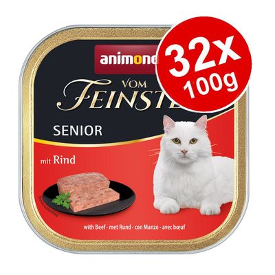 animonda vom Feinsten Senior Mixed Pack 32 x 100g Mixed Pack