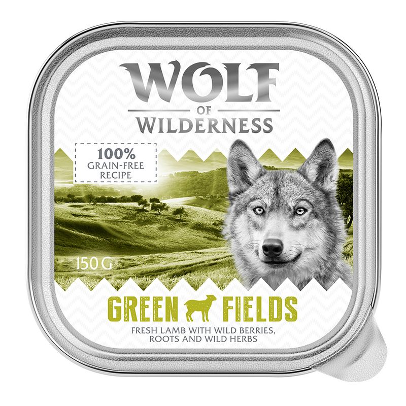 Wolf of Wilderness Adult 6 x 150g Mixed Pack (3 Varieties)