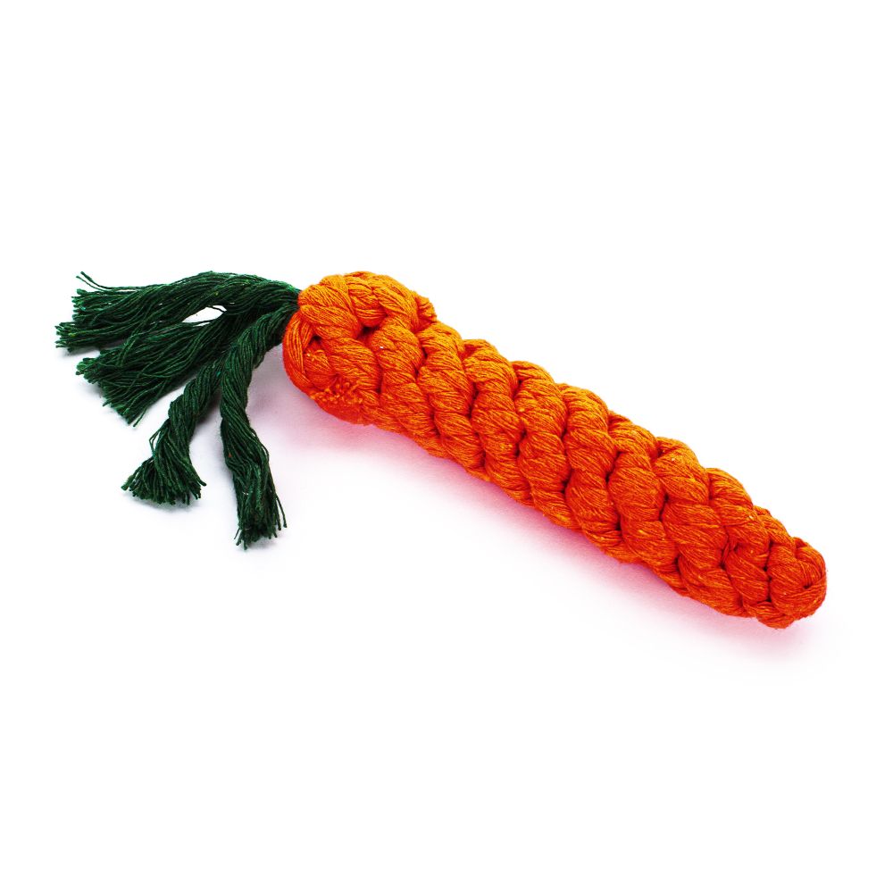 TIAKI Dog Toy Carrot Ø 3,5 x L 22 cm
