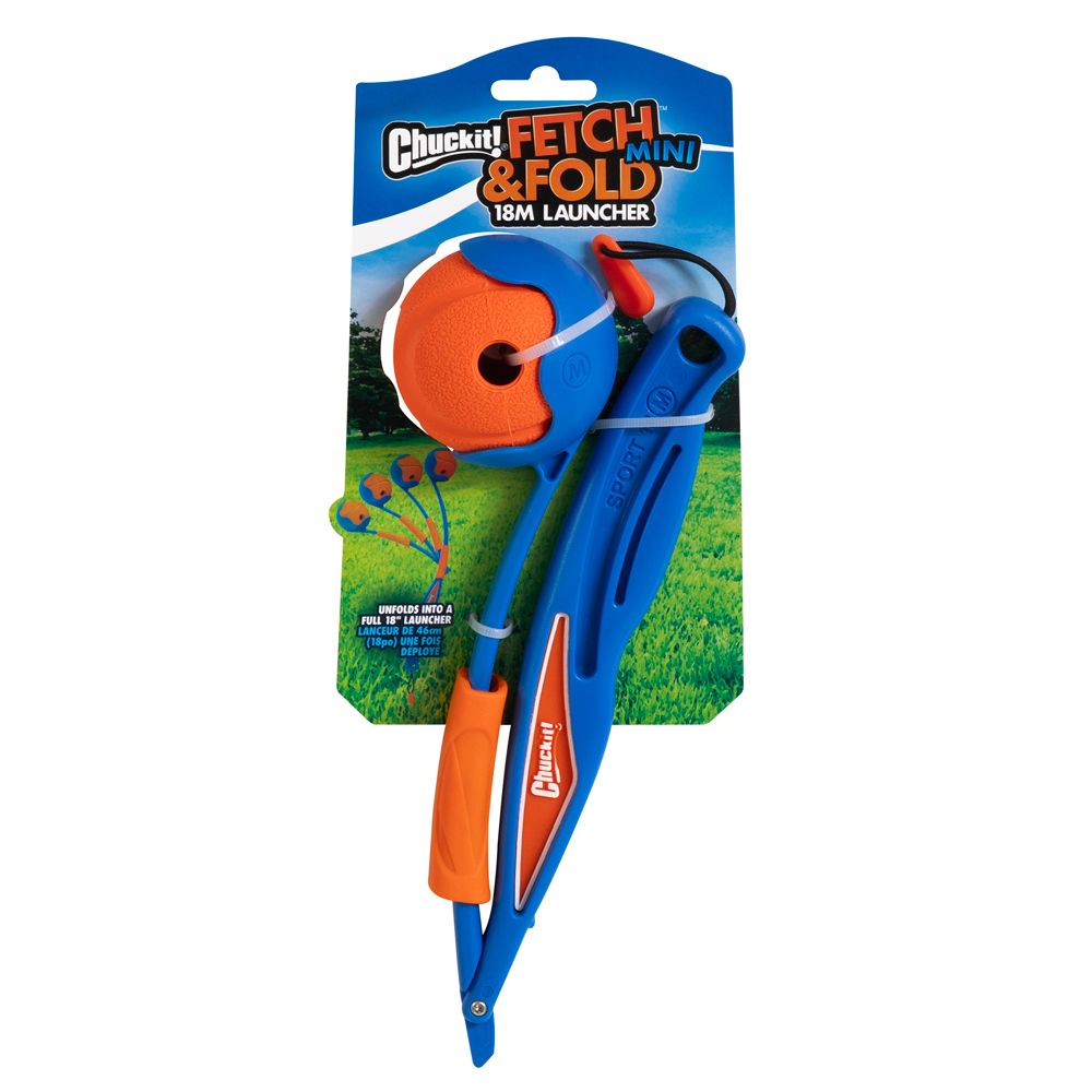 Chuckit! Fetch & Fold Mini Ball Launcher Size L: 48.9cm