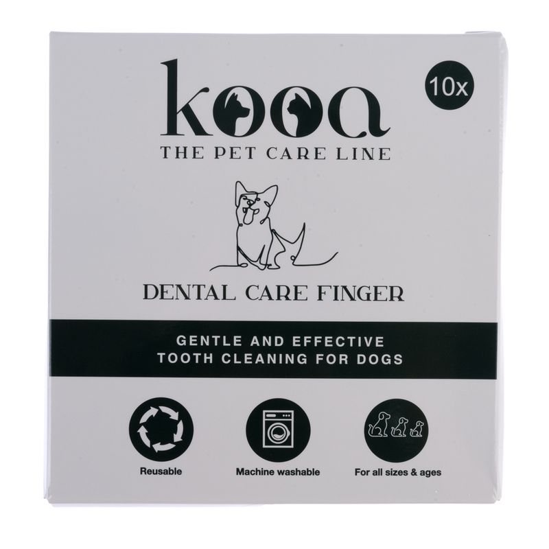kooa Dental Care Fingers 10 Pieces