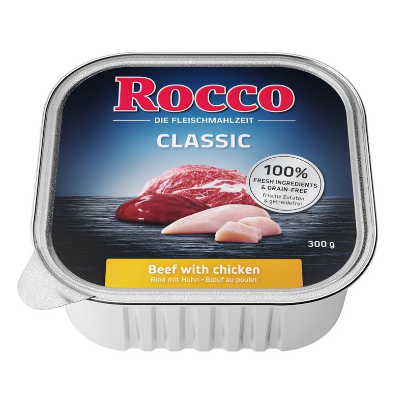 Rocco Classic Trays 9 x 300g Pure Beef