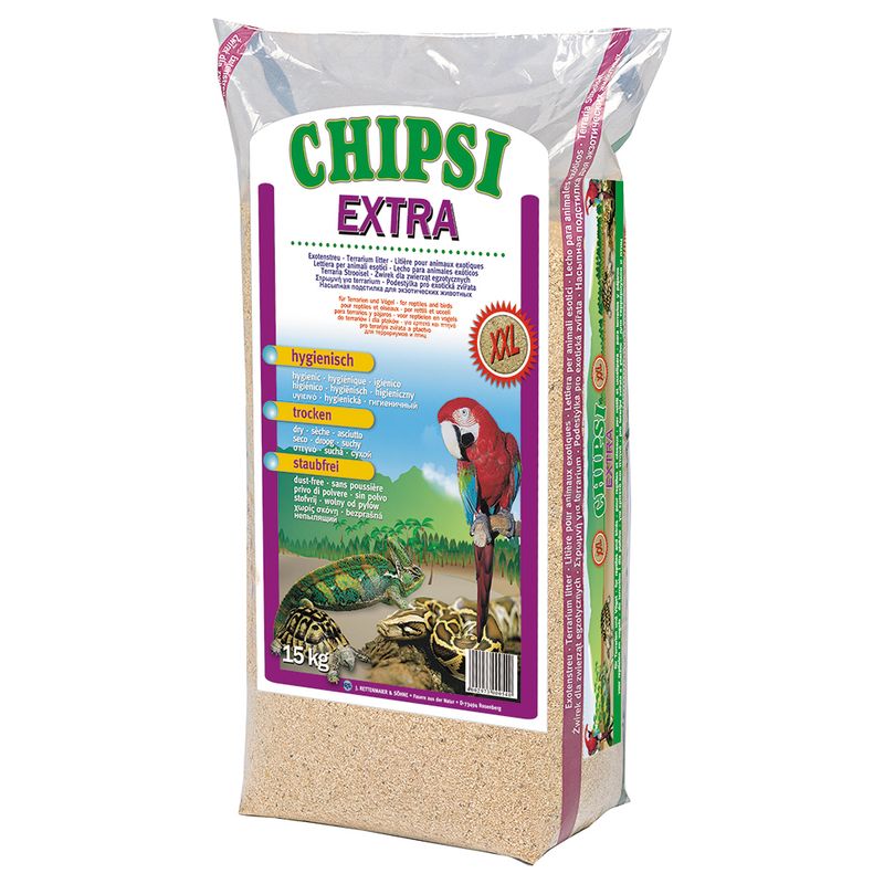 Chipsi Extra Beechwood Chips 15kg Medium-Grain