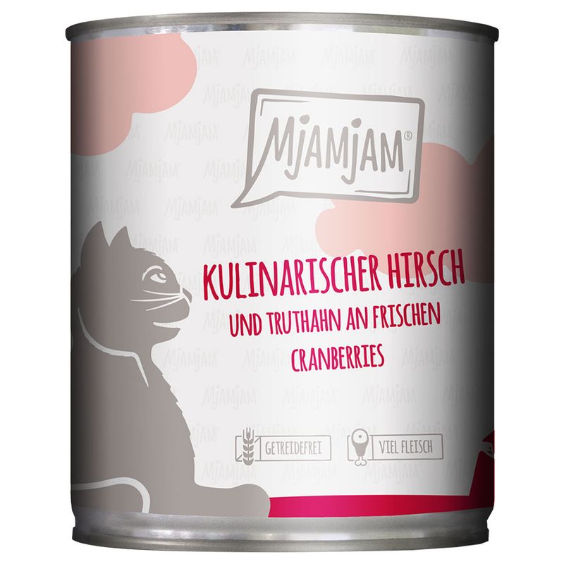 MjAMjAM Saver Pack 24 x 800g Culinary Venison & Turkey with Fresh Cranberries