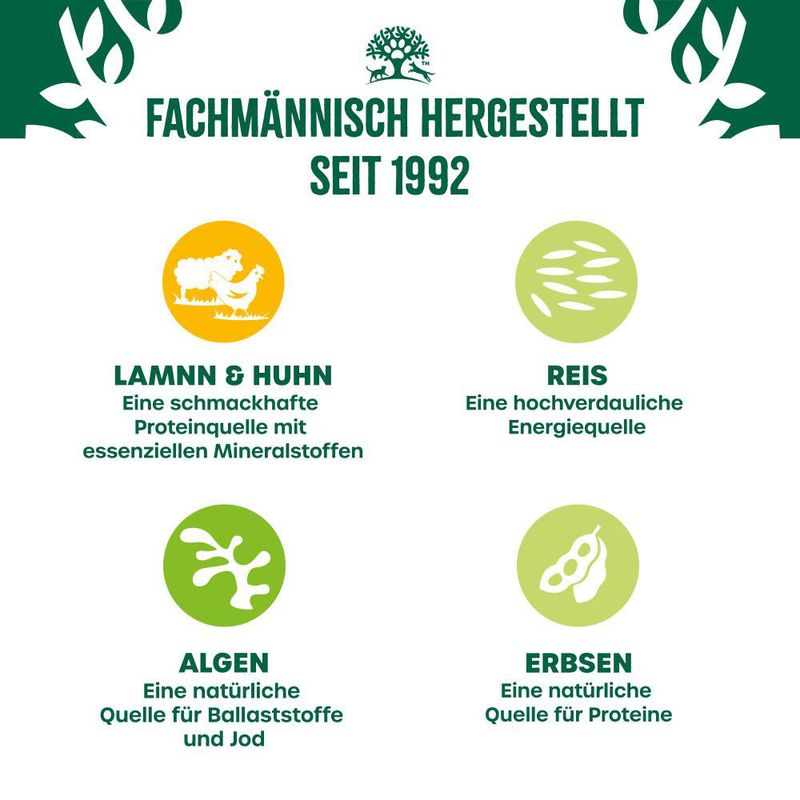 James Wellbeloved Adult Dog Hypoallergenic Lamb & Chicken in Pâté 6 x 400g