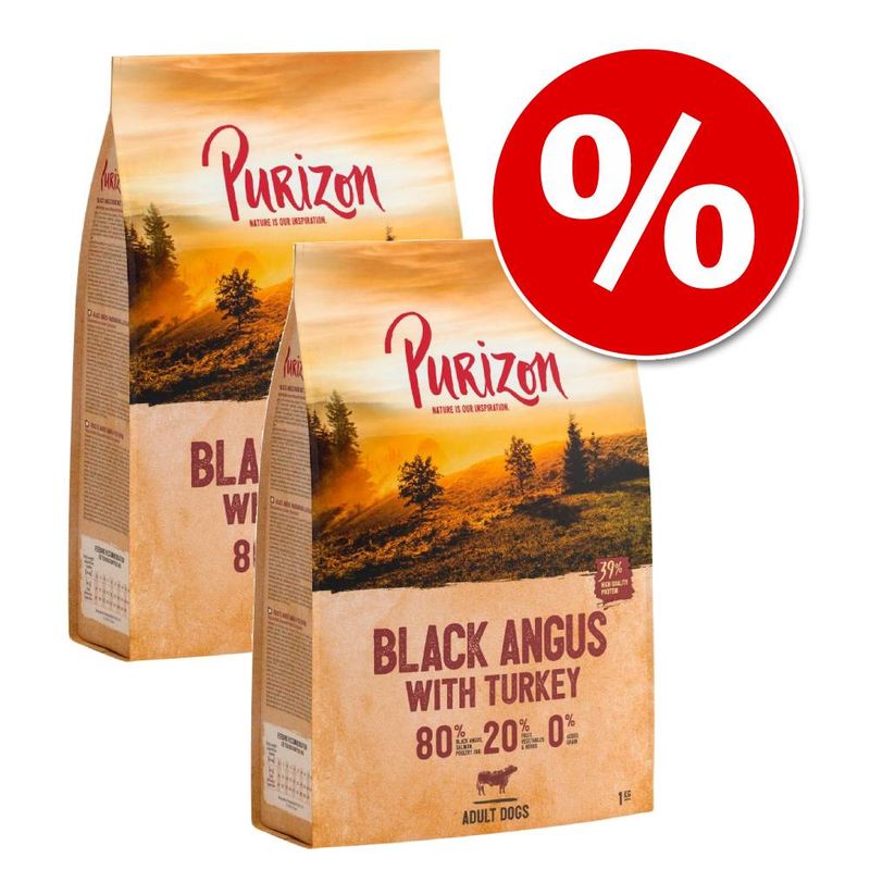 Purizon Grain-Free 80:20:0 Economy Pack 2 x 12kg Adult Chicken with Fish – Grain-free (2 x 12kg)