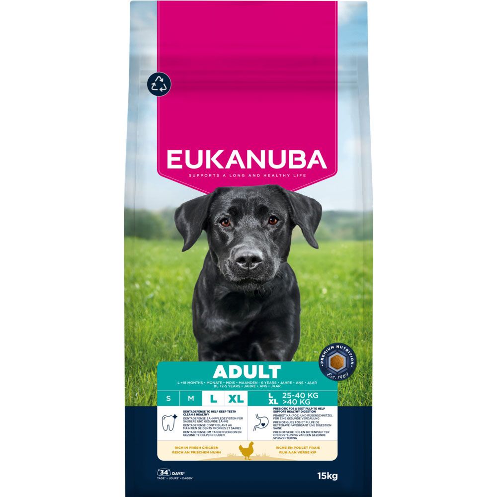 Eukanuba Premium Nutrition Adult Large & Giant Breed Chicken 15kg