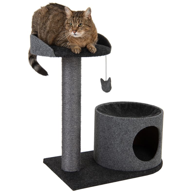 Piccolo Cat Tree grey/black