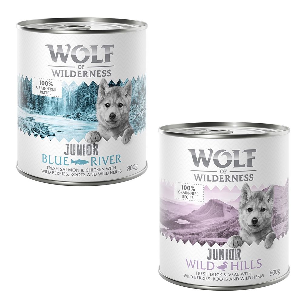 Little Wolf of Wilderness Saver Pack 24 x 800g Mixed Pack