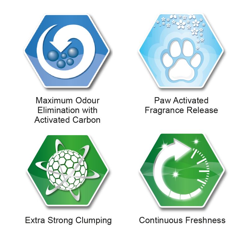 Ever Clean® Extra Strong Clumping Cat Litter - Scented 10l