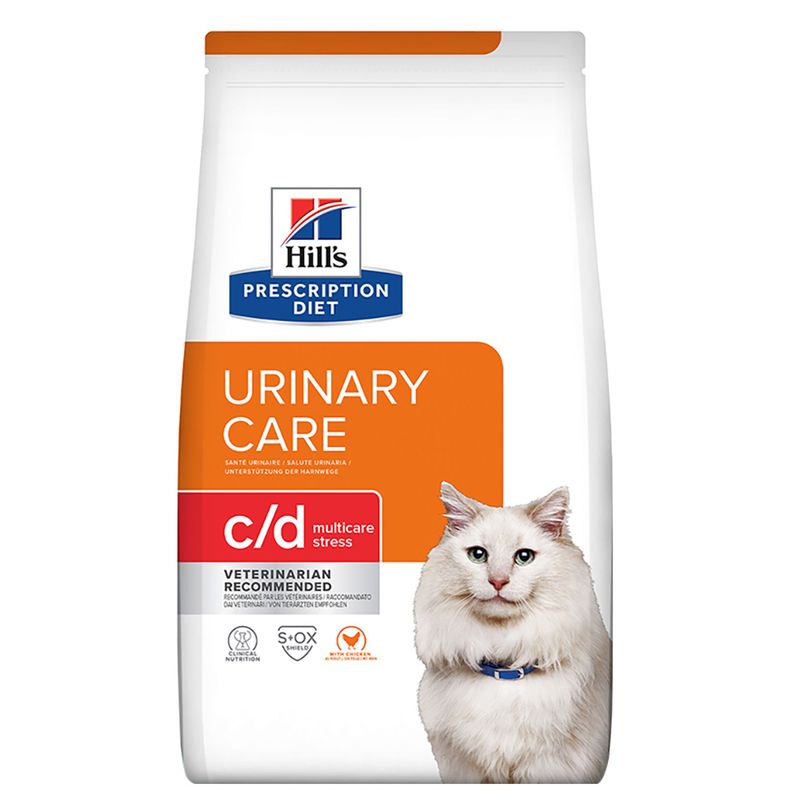Hill's Prescription Diet Feline Economy Packs c/d Multicare Urinary Care - Chicken (2 x 12kg)