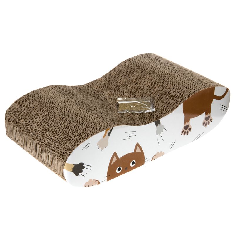 Cat Lounge Scratching Pad 48 x 24 x 13cm (L x W x H)