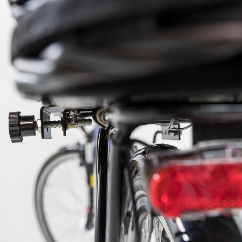 Trixie Rear-Mounted Bicycle Basket - Black 55 x 35 x 49cm (L x W x H)