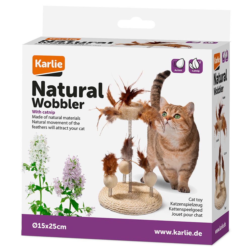 Karlie Cat Toy Nava Sisal and Loofah 1 piece