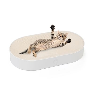 Canadian Cat Company Scratching Board Apollo White