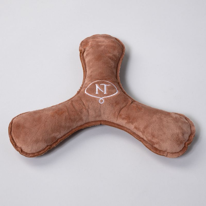 Nomad Tales Blush Plush Boomerang Dark Green