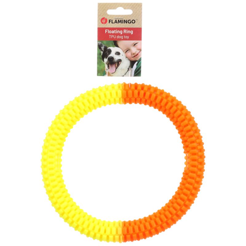 Flamingo Dog Toy Lipa Ring W 22 x H 3cm
