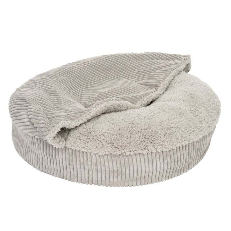 Flocke Dog Bed Grey Replacement Cover (90cm diameter)
