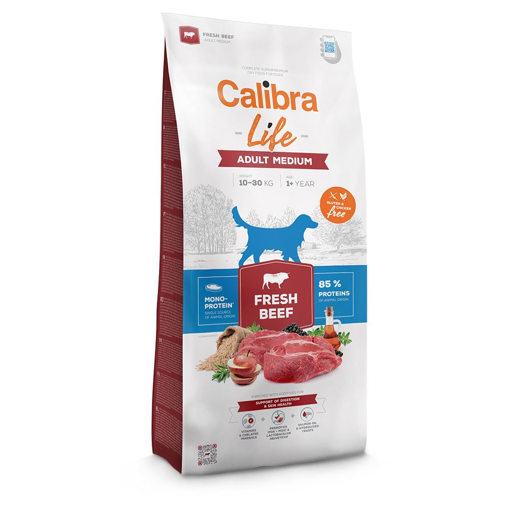 Calibra Life Adult Medium Fresh Beef 12kg
